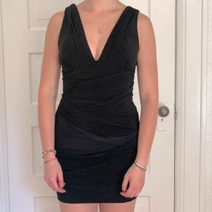 Emerald Sundae V-Neck Dress